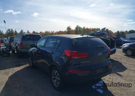 2014 Kia Sportage Lx из США, поврежденный, VIN KNDPBCAC1E7581977